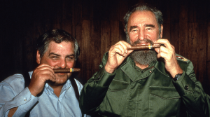 Fidel Castro s cigarou Cohiba